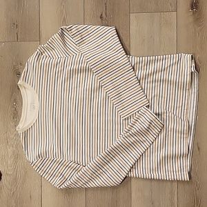 Gap, long sleeve, yellow/blue, shirt, soze large. Great condition!